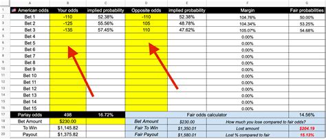 Sports Betting Calculators & tools .